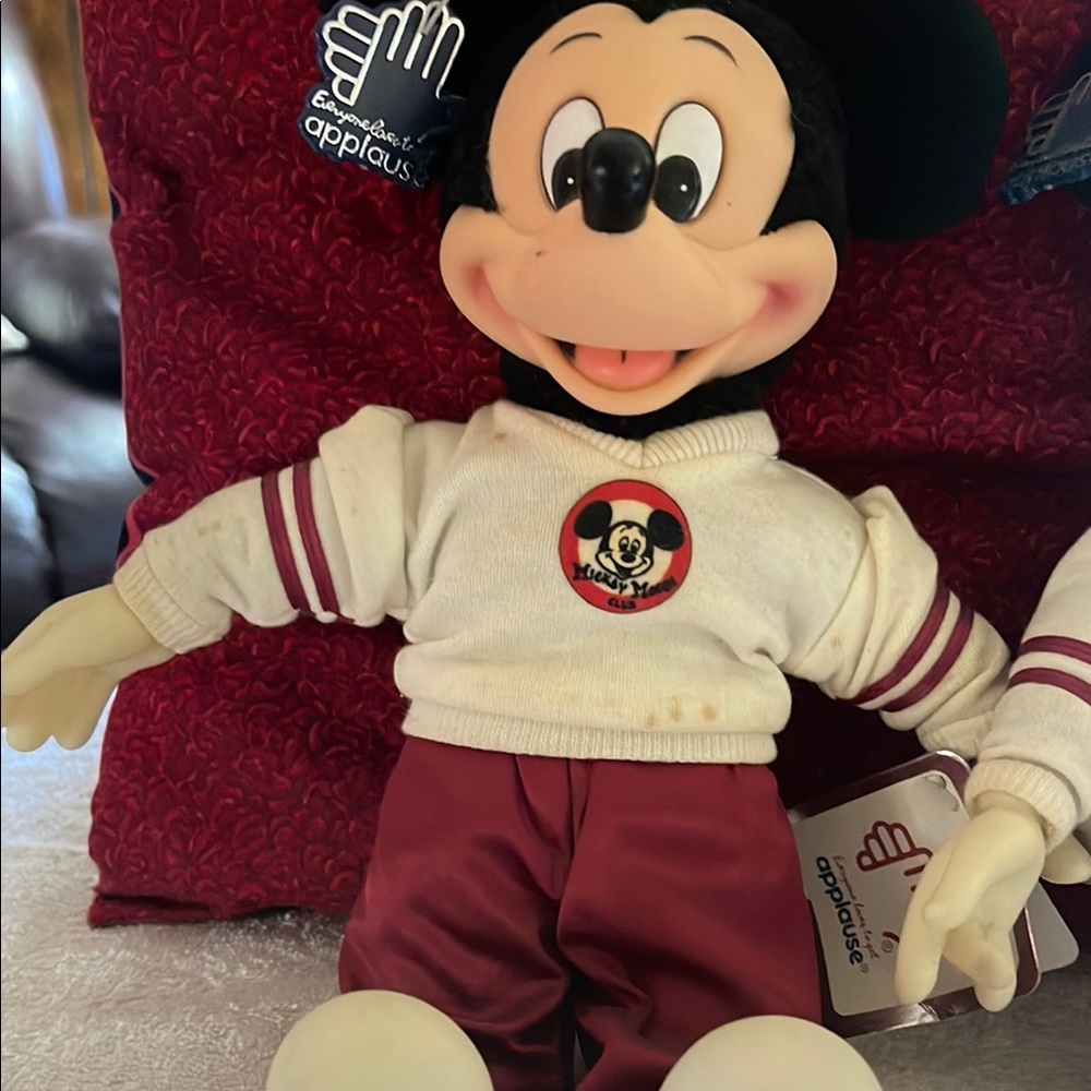 Disney Stuffed Animals Collection vintage one owner not perfect but good shape - Picture 3 of 10